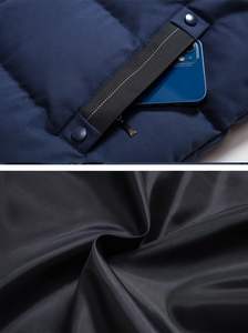 Chaleco acolchado sin mangas personalizado con logotipo personalizado, ropa de abrigo informal de otoño para hombre, ultraligero antiarrugas - Product Image 6