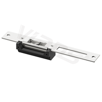 Verrou électrique à impact de 800 kg, plaqué zinc, plaque longue européenne, DC12V/24V, à sécurité renforcée avec retour de signal, garantie 3-5 ans