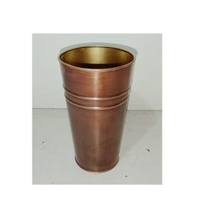 Juego de Jarrones Modernos de Metal Negro Mate con Diseño Abstracto Acanalado, Jarrones Decorativos Altos de Aluminio para Decoración de Hogares, Hoteles y Bodas de Lujo - Product Image 2