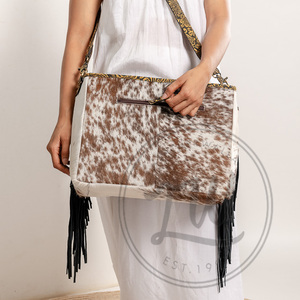 Arrivée Vintage élégant fait à la main Turquoise en cuir repoussé sac fourre-tout à la mode de haute qualité marron repoussé femmes sacs à provisions - Product Image 4