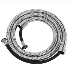 Manguera de Ducha en Espiral Mucit Home, Acero Trenzado, Manguera de Ducha con Tuerca - 360 °   Swivel - Sin pliegues, alta calidad, 150 cm - Product Image 1