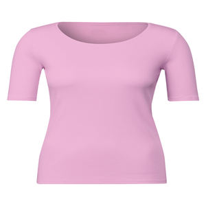Camiseta formal de verano de alta calidad con cuello redondo y manga corta para mujer - Product Image 1