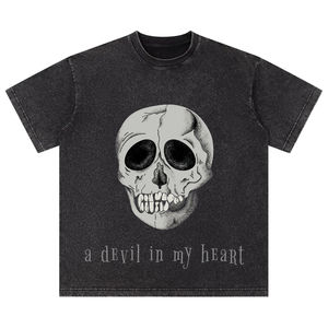 Camiseta Unisex Elegante de Algodón 100% Sólido, Cómoda y Duradera, Talla Grande para Hombre con Opciones Personalizables, 260g, Manga Corta - Product Image 1