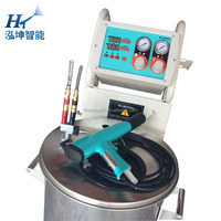 Pistola de Pulverización de Polvo Electrostática Automática de Alta Calidad Hongkun HK-ST, Alta Tasa de Carga de Polvo para Línea de Recubrimiento de Metales