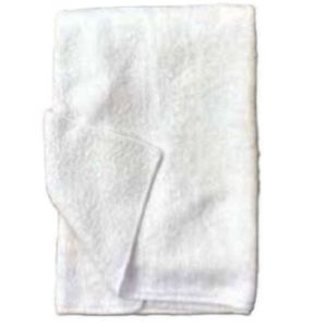 Ensembles de serviettes de bain blanches brodées avec logo personnalisé serviette de bain en tissu éponge biologique serviettes de bain de qualité supérieure 100% coton doux écologique - Product Image 6