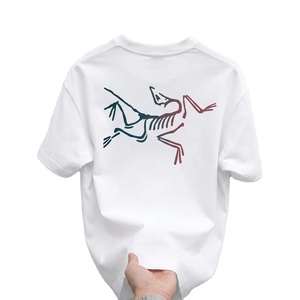 T-shirts à manches courtes personnalisés pour hommes, 100% coton, vêtements décontractés, confortables, coupe ample, imprimés, design élégant - Product Image 3