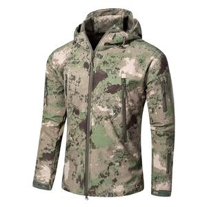 Veste de chasse extérieure de camouflage imperméable en gros veste de chasse en polyester adulte de haute qualité pour les hommes vente en gros personnalisée - Product Image 2