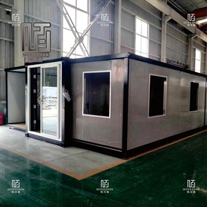 Maison préfabriquée de luxe à 3 chambres, 1 salle de bain, 20x40 pieds, en conteneur pliable, avec construction en acier et en plastique, personnalisation ODM à vendre - Product Image 1