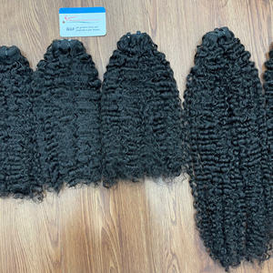 Producto de Moda, Paquetes de Cabello Rizado Natural, Cabello Rizado Birmano al Vapor, Extensiones de Cabello Humano Premium - Product Image 1