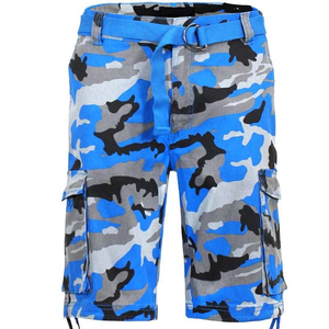 Pantalones cortos holgados de entrenamiento de gimnasio para hombre de alta calidad con logotipo personalizado de cintura media Slim Fit Cargo Style Casual High Street - Product Image 2