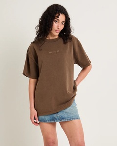Camiseta Holgada de Verano con Estampado Ecológico para Mujer, Talla Grande - Product Image 1