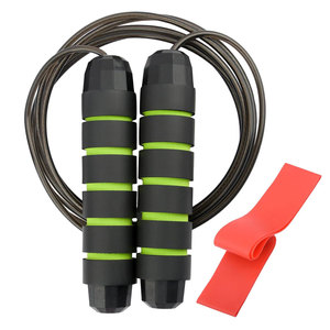 Cuerdas para Saltar Ajustables, Cuerda de Fitness con Mango Resistente, Movimiento Suave, Fáciles de Usar para Entrenamiento Diario - Product Image 1