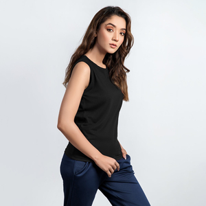 Wholesale Quick Dry Custom Gym Workout Breathable Sports Yoga Fitness Tank <b>Tops</b> for Women Fitness Breathable Tank <b>Tops</b> - Product Image 4