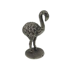Sculptures d'oiseaux de grue en aluminium de conception moderne Figurines abstraites finition antique pour la maison Sculpture de bureau de salon - Product Image 1