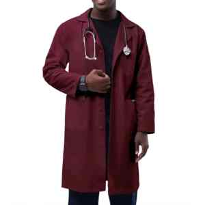 Smooth Fit Medical Scrub Lab Coat For Hospital And Clinic <b>Workers</b> Featuring Soft Breathable And Durable Comfortable Fabric - Product Image 1