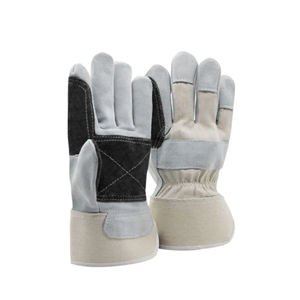 Venta al por mayor de guantes de trabajo de cuero industriales hechos en fábrica nuevo servicio OEM guantes de seguridad anti-impacto transpirable resistente al desgarro - Product Image 6