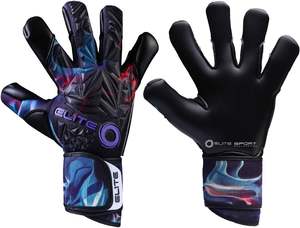 Gants de gardien de but en cuir de qualité supérieure personnalisables sur mesure coupe personnalisée poignée en latex de football en gros - Product Image 5