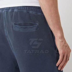 กางเกงขาสั้นผู้ชายทรงโอเวอร์ไซส์ คุณภาพพรีเมียม ดีไซน์สั่งทำพิเศษ แห้งเร็ว ระบายอากาศดี มีกระเป๋าข้าง ผ้าแคนวาสสีพื้น - Product Image 5