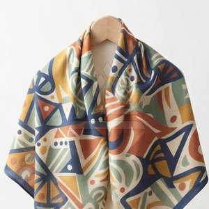 Bandanas personnalisées en gros, imprimées, en coton, foulards pour la tête, écharpes pour le cou, bandeaux pour cheveux, accessoires de sport en plein air, mode décontractée et événements - Product Image 2