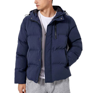 Chaquetas de Invierno Ecológicas de Moda Urbana Personalizadas, Novedad de 2024, con Tela de Lona y Cuello Alto - Product Image 3