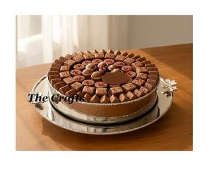 Bol à chocolat classique en acier inoxydable poli de luxe avec assiette, qualité supérieure, vaisselle de restaurant, hôtel, bol de service - Product Image 2