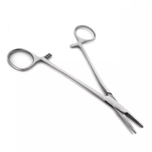 Soporte de aguja de sutura Mayo Hegar de 14 cm de alto grado, fórceps de bloqueo Manual Dental, instrumentos quirúrgicos para hemostasia - Product Image 5