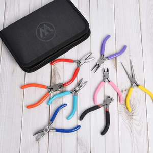 8Pcs Jewelry Making <b>Pliers</b> <b>Set</b> for Wire Cutting Wire Wrapping Straightening Shaping Crimping and Other DIY Crafts. - Product Image 2