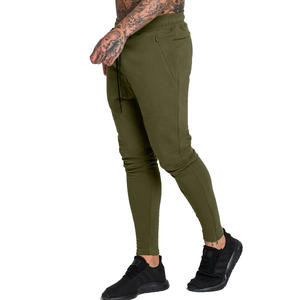 High Quality <b>Men's</b> Gym Jogger Pants Casual Fitness Sweat Pants in Black Embroidery Decoration <b>Lightweight</b> Breathable Quick Dry - Product Image 1