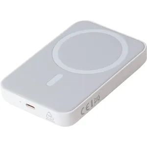 Powerbank Wireless Sostenibile Riciclato Miren, Gadget Promozionali - Product Image 1