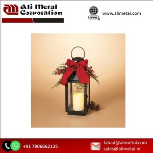 Candelabro de madera moderno con diseño de marco natural para adiciones decorativas diarias y navideñas - Product Image 2