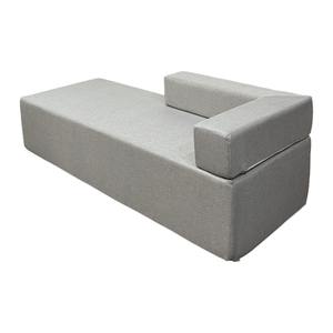Sofá Cama Modular Ajustable Minimalista de Tela con Espuma Completa y Compresión al Vacío para Apartamento, Hotel, Sala de Estar - Product Image 3