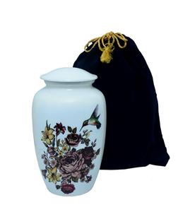 Urne de crémation personnalisée colibri pour cendres humaines Urne commémorative adulte pour urne décorative masculine et féminine pour taille personnalisée adulte - Product Image 1