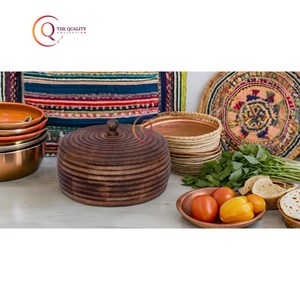 Ensemble de casseroles en bois de teck de qualité supérieure avec inserts en acier inoxydable pour une cuisson et un service sûrs de la collection Quality - Product Image 5