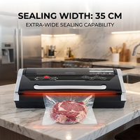 90kPa 185W 35cm 30L/min 7 Modes ecran tactile coupe-sac cuisine alimentaire machine sous vide soudeuse emballage alimentaire