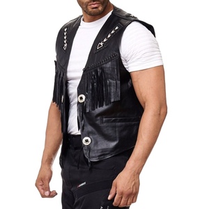 Veste en cuir de haute qualité pour hommes - Product Image 1
