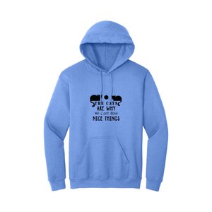 "Abrigo de invierno con capucha de tema animal con bolsillo de canguro y diseño de color personalizable" - Product Image 6