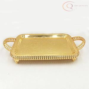 Bandeja Decorativa de Ramadán Hecha a Mano en Acero Inoxidable, Aspecto Premium |   Logotipo con Colores Personalizables |   Mejora la Decoración del Hogar, Regalos - Product Image 6