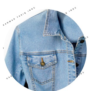 Wholesale 350 GSM Heavy Weight <b>Men's</b> <b>Jeans</b> Customized Business Direct Cut with French Zipper Cheap Denim <b>Shirt</b> - Product Image 4