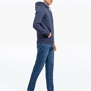 Sweat à capuche en coton pour hommes respirant confortable tissu doux pour Streetwear capuche à cordon réglable | Services OEM - Product Image 4