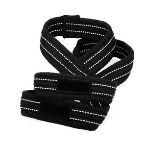 OEM Gimnasio Entrenamiento Fitness Correa Dead-Lift Figura Ocho Levantamiento de pesas Ejercicio Deportes Figura 8 Estilo Levantamiento de pesas - Product Image 3