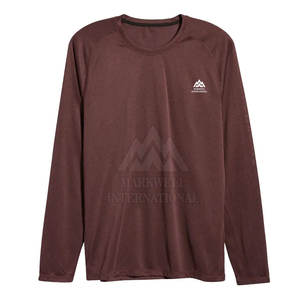 Créez votre propre logo - T-shirt à manches longues pour homme, col rond, style streetwear - Product Image 1