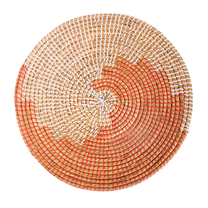 Cesta colgante de pared tejida hecha a mano de mimbre decorativa de alta calidad, decoración de Vietnam, decoración sostenible para el hogar, personalización - Product Image 1