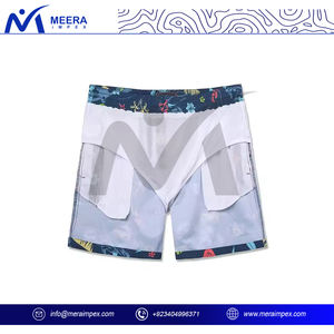 กางเกงขาสั้นผู้ชายแบบใหม่สั่งทำพิเศษ ผ้าตาข่ายเนื้อแน่น แห้งเร็ว น้ำหนักเบา เอวกลาง สไตล์ไฮสตรีท สำหรับออกกำลังกาย ฟิตเนส วิ่ง - Product Image 4