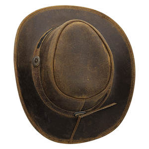 2025 nouveauté chapeaux en cuir durables légers chapeaux en cuir en gros sur mesure de haute qualité - Product Image 6