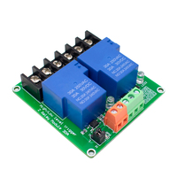 Module de relais à optocoupleur WAVGAT 2 voies 30A à déclenchement par niveau haut et bas 5V pour contrôle d'automatisation PLC domestique intelligent
