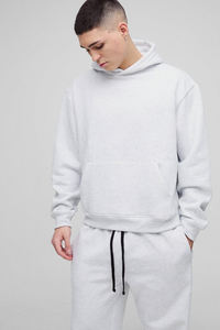 Casual Wear Men's Clothing Tracksuit Acid Wash 100% Cotton Custom Logo Flared Trouser and Pullover <b>Hoodie</b> For Men's - Product Image 6