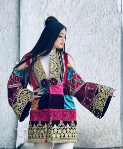 Traditional Clothing Handmade Afghani <b>Dress</b> High Quality Best Material Afghan Vintage Women <b>Dresses</b> 0594 - Product Image 2