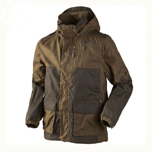 Service personnalisé OEM, vestes de chasse pour hommes adultes, respirantes, imperméables, en toile, pour une utilisation en plein air en hiver - Product Image 4