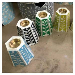 Cadeau de Ramadan, brûleur Bakhoor, nouvelle Collection, plateau d'incrustation en nacre, boîte en acrylique, belle incrustation d'os, brûleur Bakhoor Mabkhara - Product Image 1