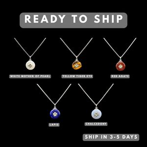 Colgante de Plata de Ley 925 con Trébol de Cuatro Hojas (Amor, Esperanza, Fe, Suerte), Piedra Natural de Ágata Roja Tsavorite, para Boda - Product Image 4